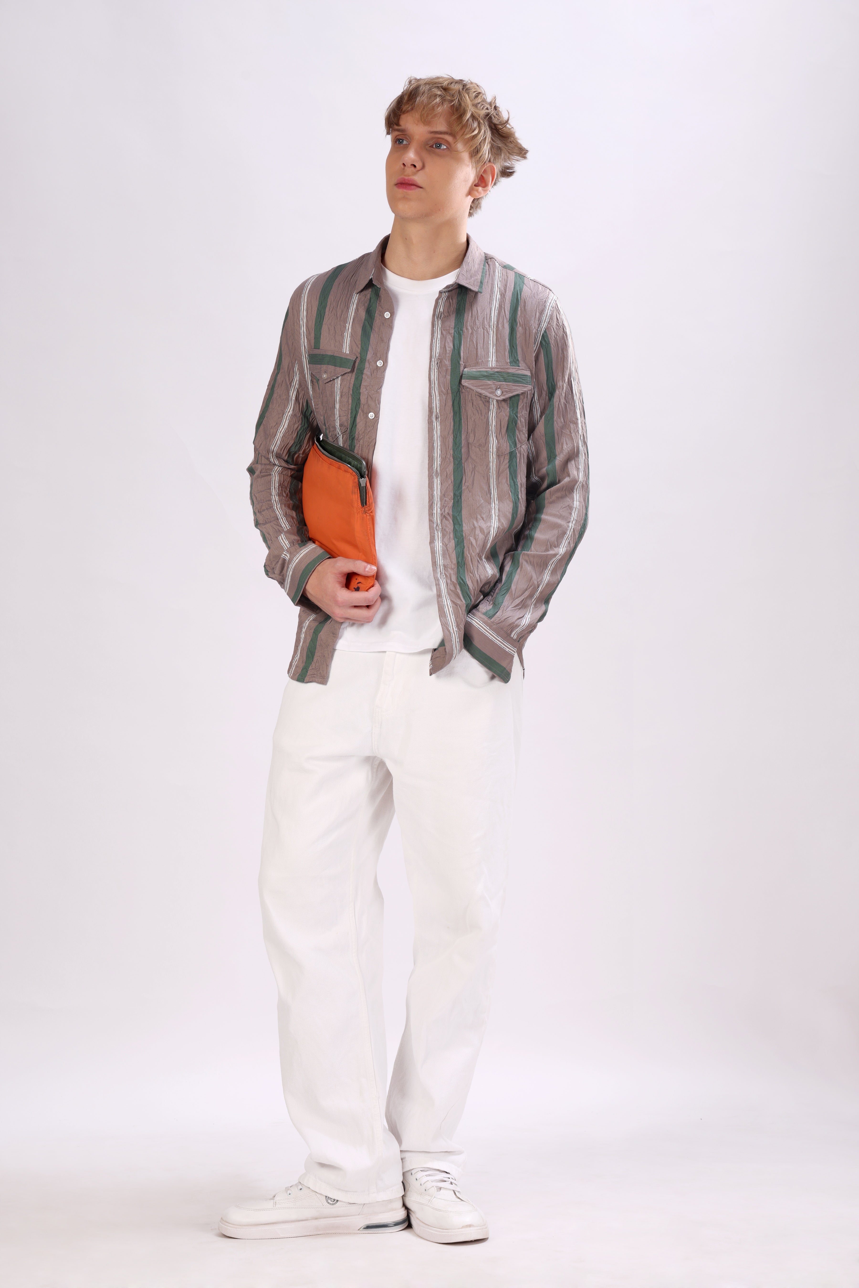 TWO POCKET SHAKET OVER SHIRT