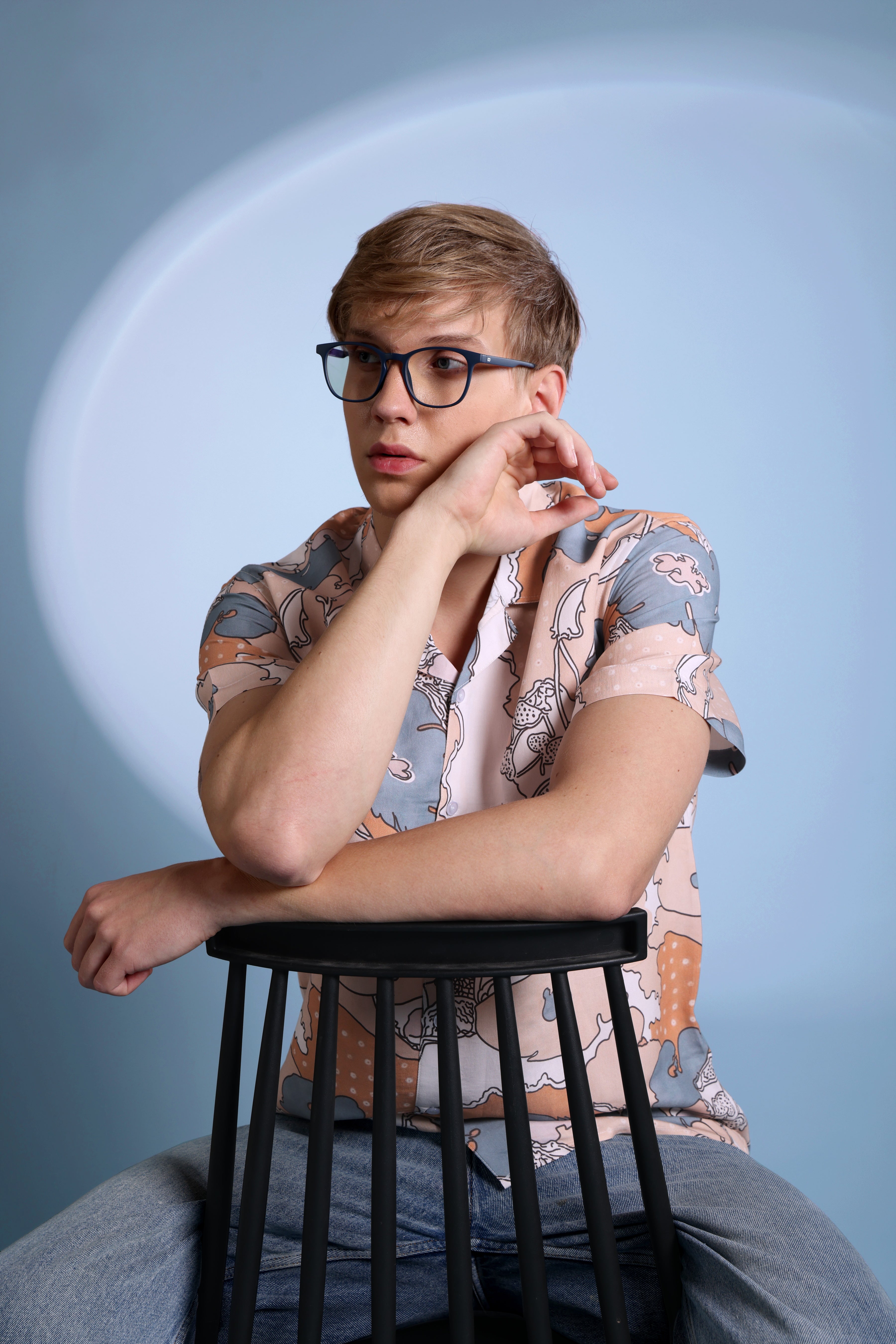 MULTI COLOUR PRINT VISCOSE RESORT SHIRT