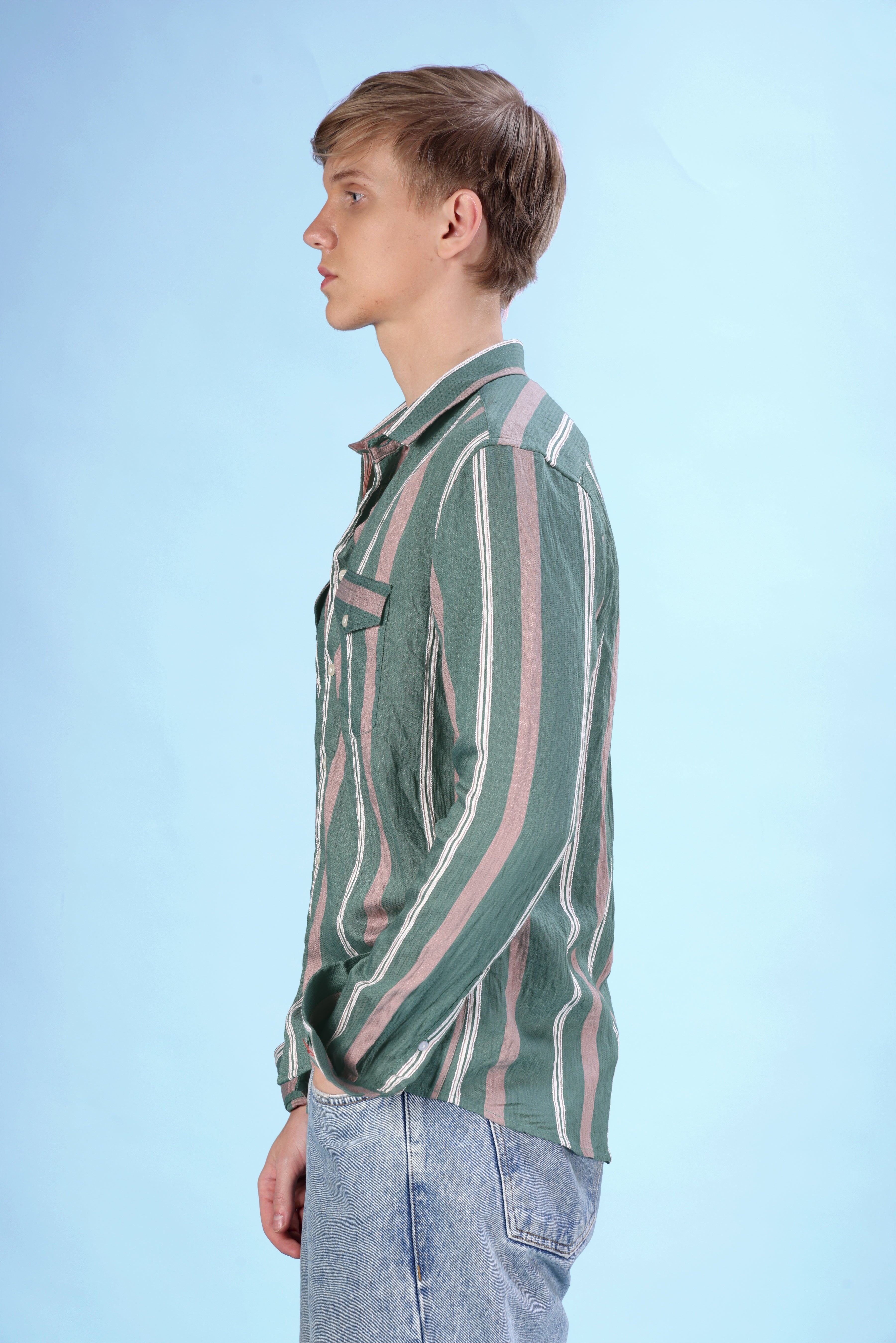 TWO POCKET SHAKET OVER SHIRT